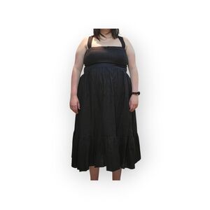 REFORMATION ROWEN MAXI LINEN DRESS